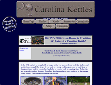 Tablet Screenshot of carolinakettles.com